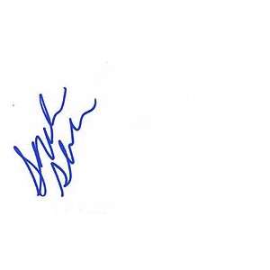 SARAH SHAHI Signed Index Card In Person