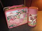   Vintage Rose Petal Place Metal Tin Lunchbox Pail W/Thermos (Aladdin