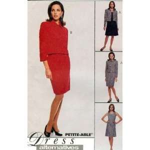  McCalls Sewing Pattern 8631 Misses Lined Jacket, Dress 