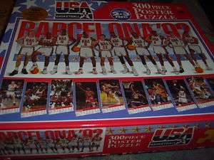 USA Basketball 300 piece poster puzzle 1992  