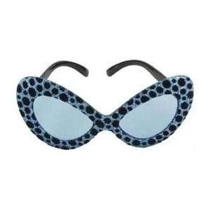  Adults Blue 5th Avenue Costume Glasses Toys & Games