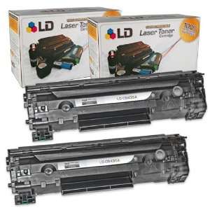   35A) Set of 2 Black Laser Toner Cartridges for the P1005/P1006