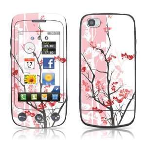  Pink Tranquility Design Protective Skin Decal Sticker for LG Cookie 