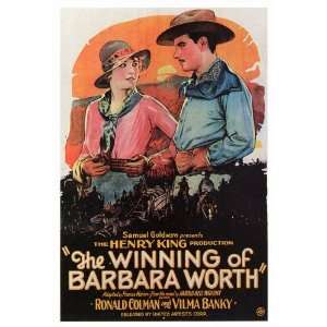 Winning of Barbara Worth Movie Poster (27 x 40 Inches   69cm x 102cm 