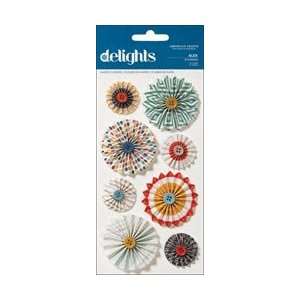  American Crafts Chap Delights Paper Embellishments; 3 