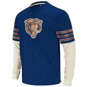  Reebok Chicago Bears Vintage T Shirt/Thermal: Sports 