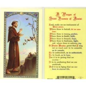  St. Francis Prayer Holy Card (800 040): Everything Else