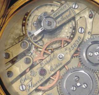 18K Gold Pocket Watch Antique BREGUET Rare Present Investment Free 