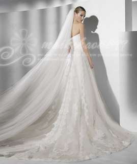 2012 New Pageant Perfect Chapel Lace Wedding Dress Bridal Ball Gown 