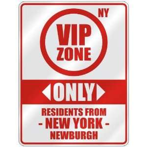   FROM NEWBURGH  PARKING SIGN USA CITY NEW YORK