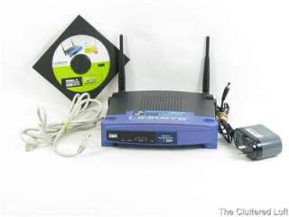 Linksys Wireless B Broadband Router BEFW11S4 V4 w Power  