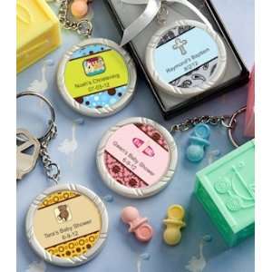  Personalized Baby Themed Key Rings