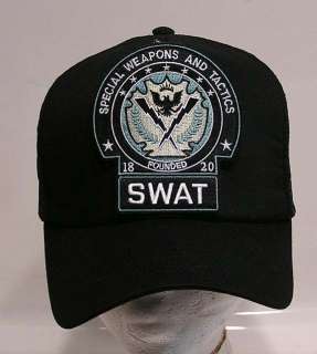 BATMAN SWAT Logo Baseball Cap/Hat w (Green) Patch  
