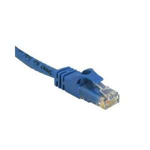   CAT 6 STRANDED PATCH CABLE BLUE Molded Snag Free Boot Strain Relief