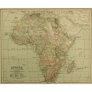  Matthews Northrup map of Africa (1899)