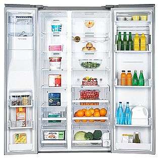 ft. Side by Side Refrigerator  Samsung Appliances Refrigerators Side 