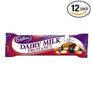 Cadbury Fruit & Nut, 1.73 oz. Bars Grocery & Gourmet Food
