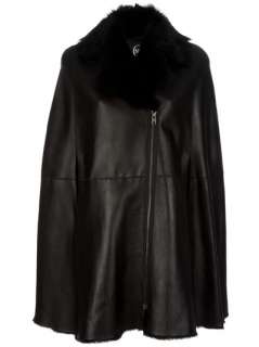 Mcq By Alexander Mcqueen Leather Cape   Smets   farfetch 