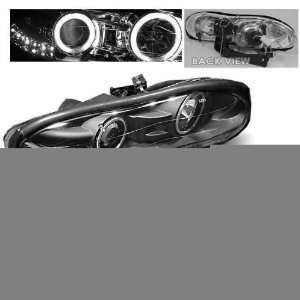   : 98 01 Chevy Camaro Black CCFL Halo Projector Headlights: Automotive