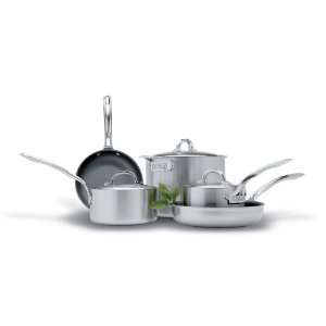   VSC1011 8 Piece Stainless Steel Cookware Set with Nonstick Fry Pans