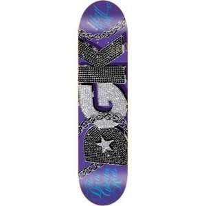   DGK Skateboards Chain Purple Stevie Williams Deck: Sports & Outdoors