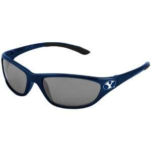 Brigham Young Cougars Navy Blue Team Logo Sunglasses  