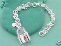 Wholesale 925 Silver Lobster Chain Lock Bracelet 8  