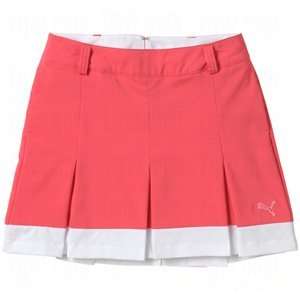 Puma Ladies Pleated Tech Skirt Rouge Red 6:  Sports 