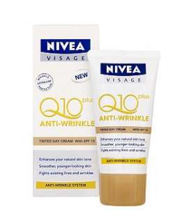 Nivea Visage Q10 plus Anti wrinkle Tinted Day Cream 50ml   Boots