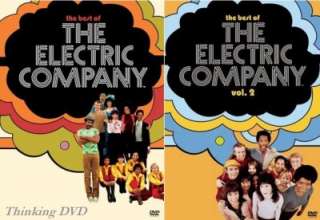 BEST OF THE ELECTRIC COMPANY VOL 1 + 2 DVD Sealed New  