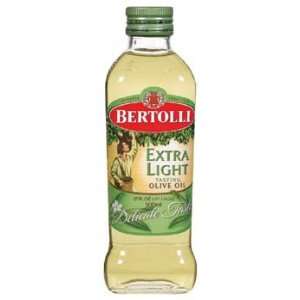 Bertoli Extra Light Olive Oil 17 oz (Pack of 12)  Grocery 
