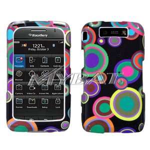   Bubble/Black Phone Protector Cover for RIM BlackBerry 9550 (Storm2