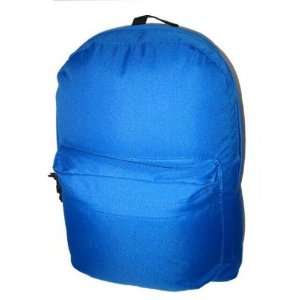  703149   16 Basic School Backpack Day Pack   Royal Blue 