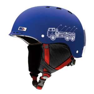   Holt Junior Helmet   Youth Blue Go Tech 