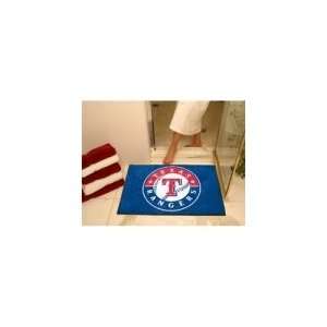  Texas Rangers MLB All Star Floor Mat (34x45): Sports 