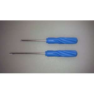    handle 2 Pc.Screwdriver Combo 3/16x2 1/2 3 Blue