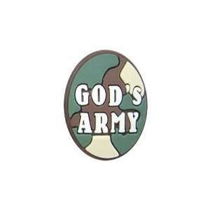  Gods Army Disc Good News Shoe Charms Pack of 25 Pet 