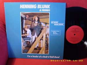 Henning Blunk Im a leader of a Rock & Roll LP D 84  