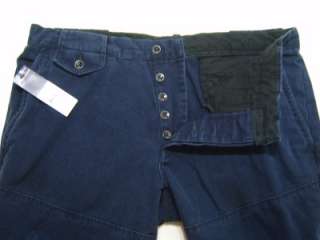 VTG 38 30 Polo Ralph Lauren Mens Distressed Twill Pants Jeans Denim 