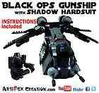 Custom Black OPs Gunship Shadow Clone Trooper Lego Star