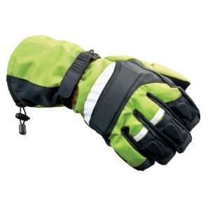 Mossi XTZ Premium Gloves (Lime Green, Large) Automotive
