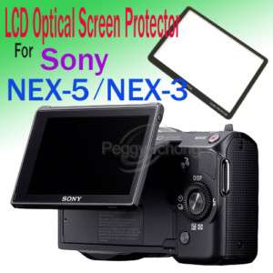 LCD Optical Glass Screen Protector For Sony NEX 5 NEX 3  