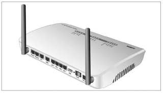 Siemens Gigaset SX552 WLAN DSL ROUTER 4 Ethernet Ports  