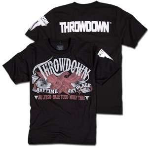  Throwdown Eagle Black T Shirt (SizeS)