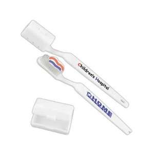  Full size take along toothbrush with long lasting bristles 