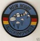 Aufnäher Patch Abzeichen   Mein Hobby Fallschirmspri​n