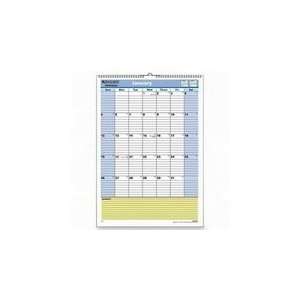     QuickNotes Wirebound Monthly Wall Calendar: Office Products