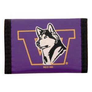  Washington Huskies Rico Industries Velcro Wallet Sports 
