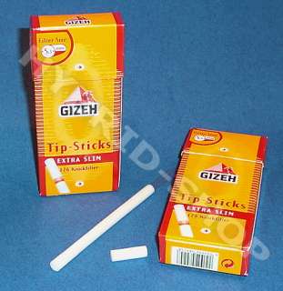 100x 126er GIZEH Tip Sticks Extra Slim Filter 5,3mm  