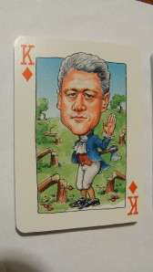 2000 Politicards Comic Caricatures Playing Cards  